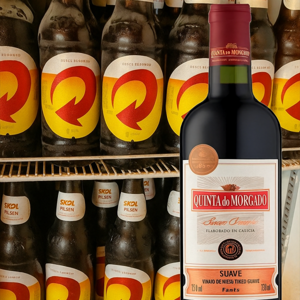 O ganhado leva uma caixa de litrão Skol e um vinho quinta da morgado  🤤